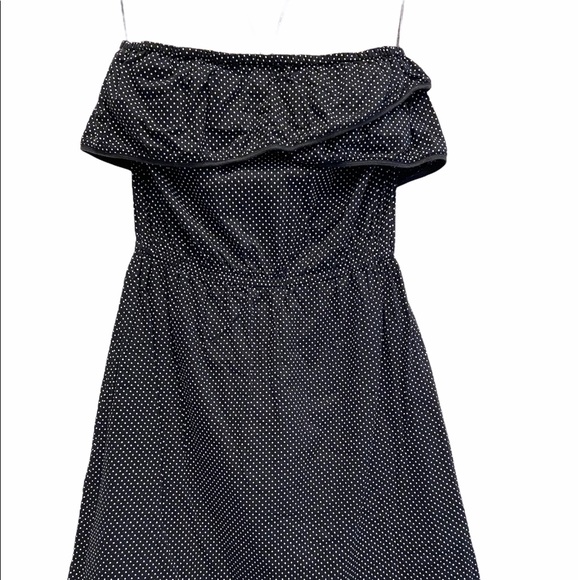 ROXY Summer Polka Dot Dress Strapless Size XS - Picture 5 of 8